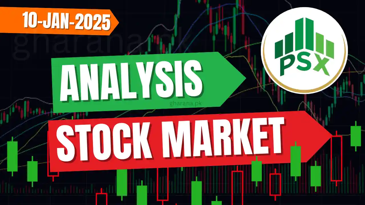 Stock Market Performance 10-Jan-2025: PSX Top Gainers, Decliners & Key Insights